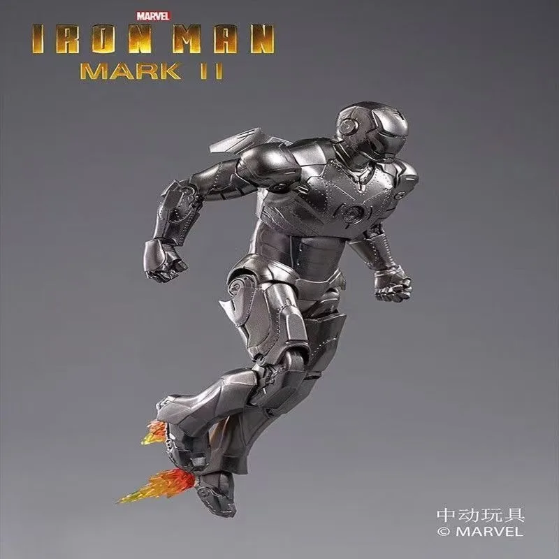 Фото Оригинальная коллекционная фигурка ZD TOYS MARVEL Iron Man MK2 №4