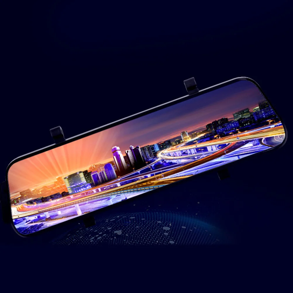 

1 шт. зеркало заднего вида с двойным объективом Full 1080P зеркало заднего вида видеорегистратор для