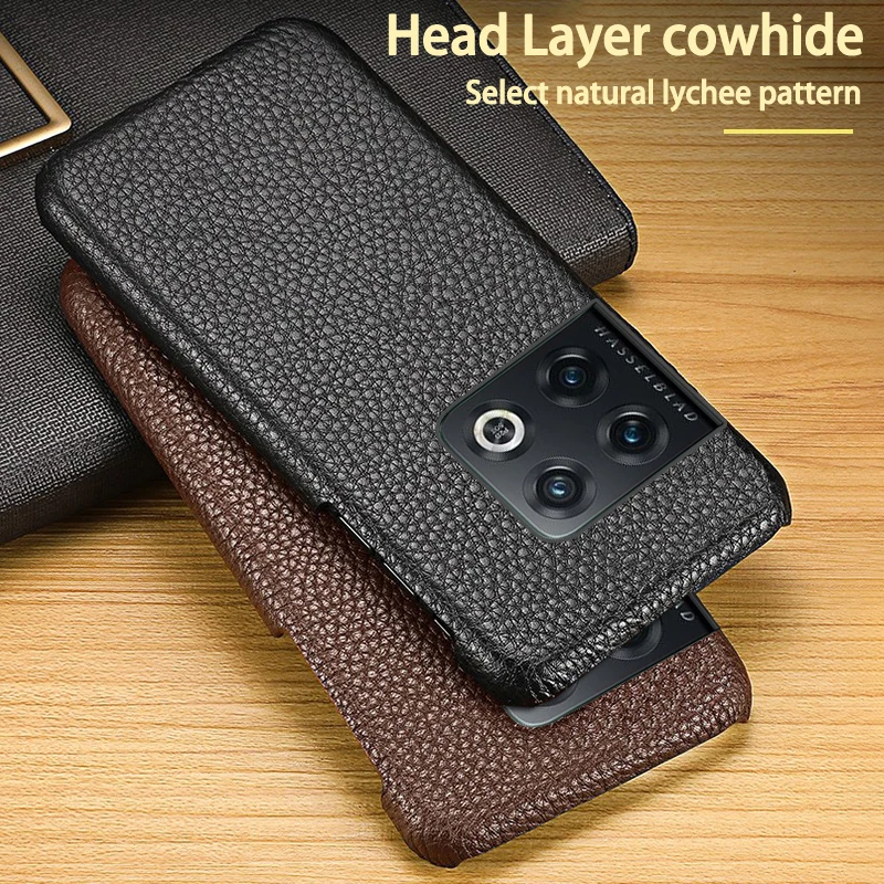 leather cowhide Phone case For Oneplus 10 9 8 7 Pro 9R 10T 8T 7T 5T Nord CE2 Lite N200 5G One plus Luxury Crocodile Back Cover