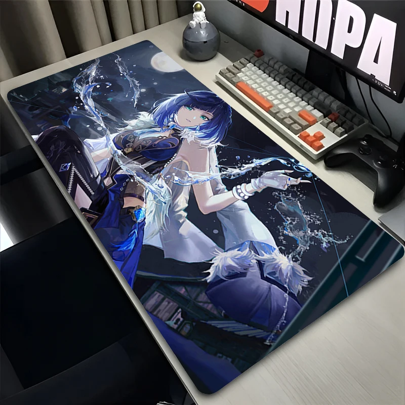 Коврик для мыши ноутбука аниме расширенный настольный коврик компьютерного