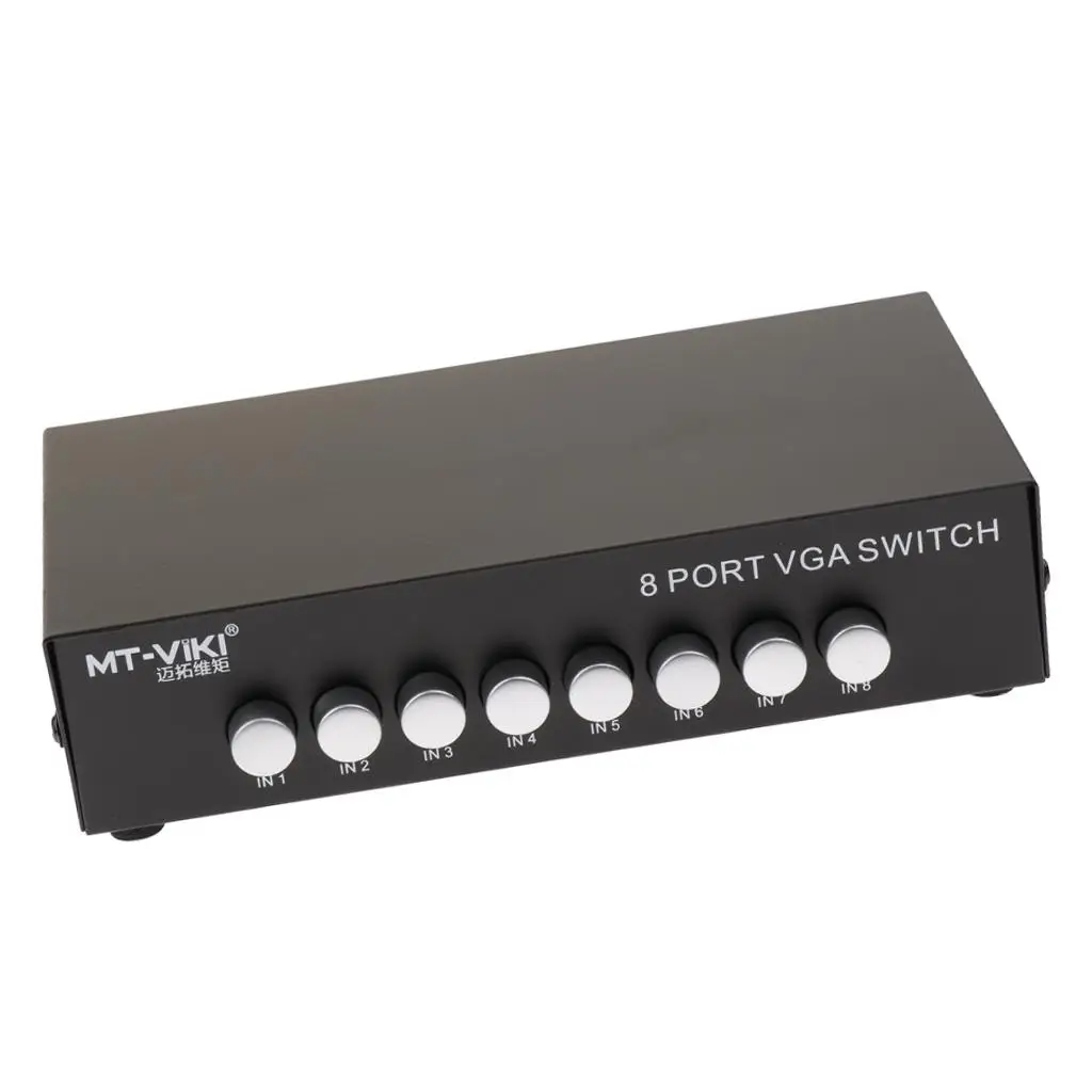 

VGA Swicther Output With Button Accessories Easy To Connect