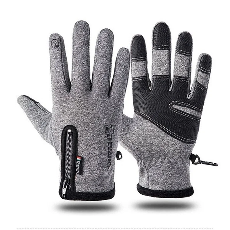 

Outdoor Sport Gloves Waterproof / Windproof Riding Bicycle Motorcycle Skiing Climbing Touch Screen Gloves Telefingers
