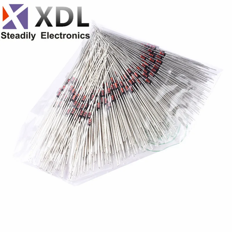 500PCS 1N4148 IN4148 High-speed switching diodes DO-35 Glass Diode