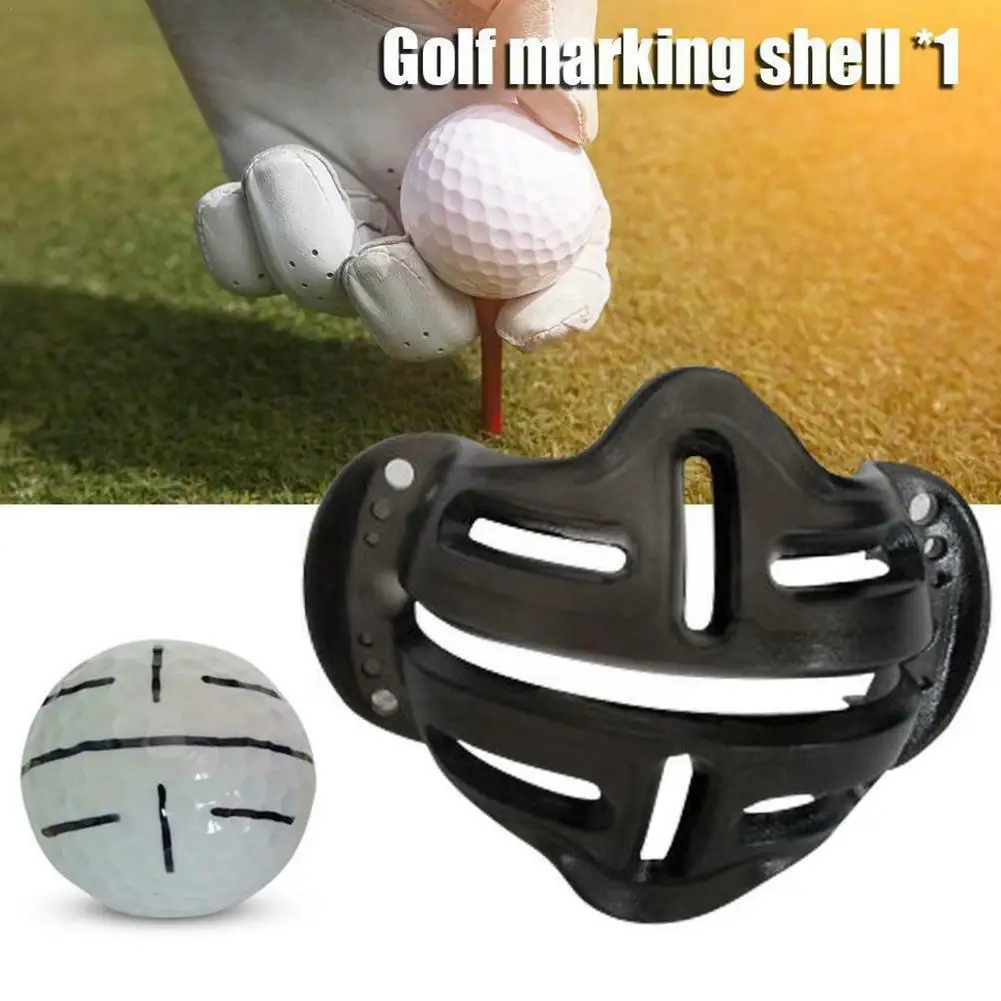 

Golf Line Drawing Device Marker Template Ball Alignment Golf Tools Template Clip Shell Marking Putting Positioning Draw Lin R5C4
