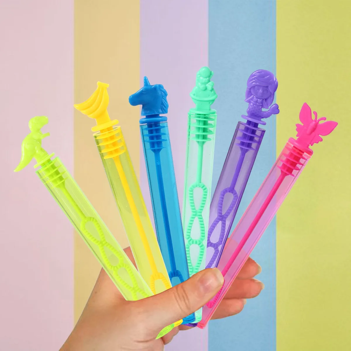 

10/20Pcs Colorful Bubble Soap Bottle Butterfly Mermaid Dinosaur Tube Wedding Gifts Birthday Party Decoration Baby Shower Favors