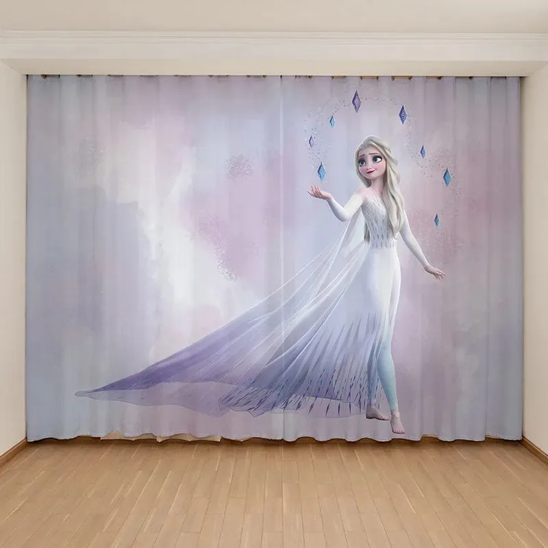 Шторы на окна Холодное сердце 2 Disney оконные занавески в подарок день рождения для