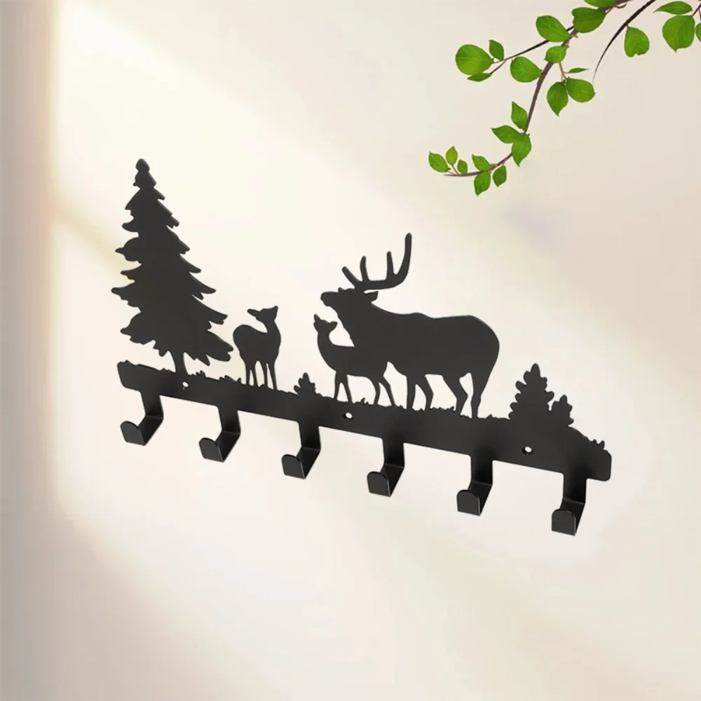 Металлический Держатель Для Ключей Настенный Крючок Одежды Kathy Iron Art Cloud Moon