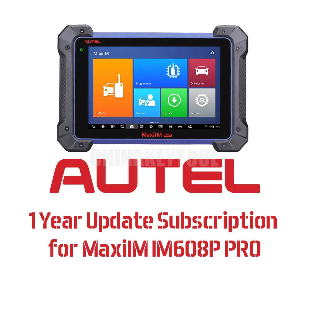 

1 Year Autel Software Update Services for IM508 IM608 IM608 PRO OBD2 Diagnostic Scanner