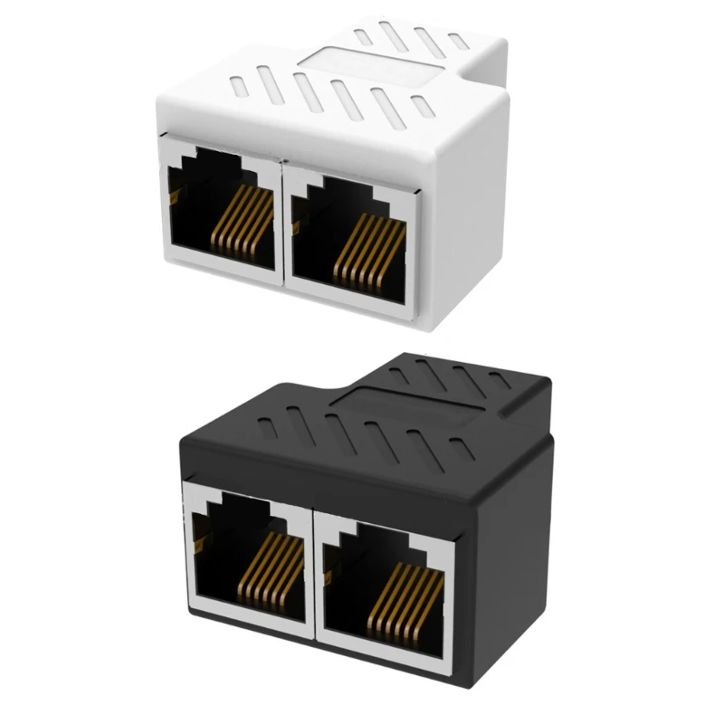 Настенный адаптер RJ11 двойной разветвитель телефонной линии настенная вилка