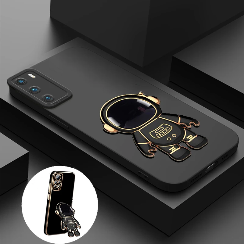 

Case For Samsung Galaxy S22 S21 S20 FE Plus Note 20 Ultra Astronaut Fold Stand Holder Phone Cover A51 A53 A52 A73 A72 A13 A23 5G