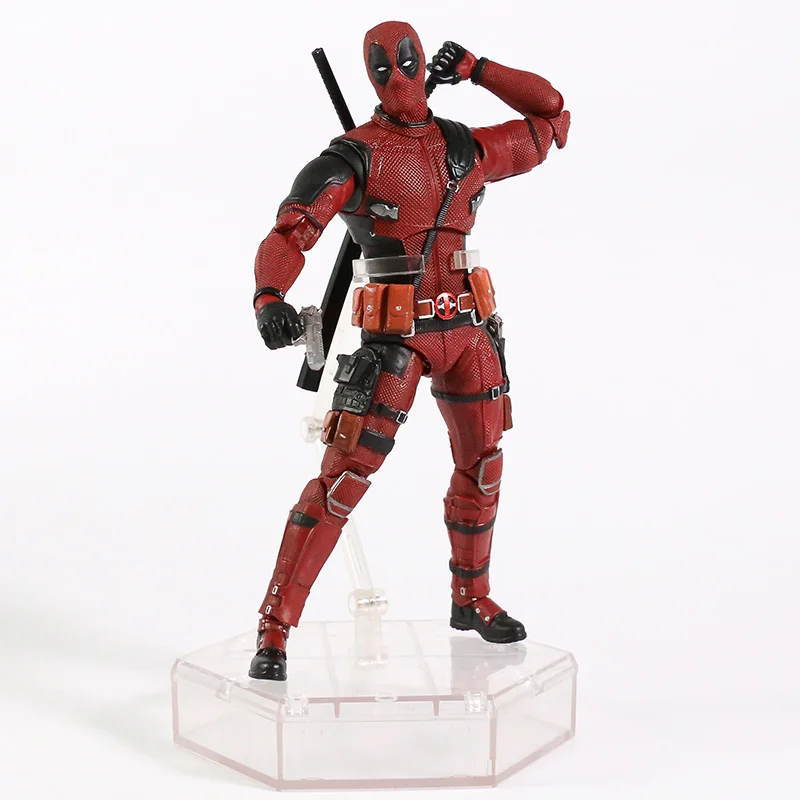 Deadpool 8" Scale Action Figure Complete Action Figure Toy Doll Model images - 6
