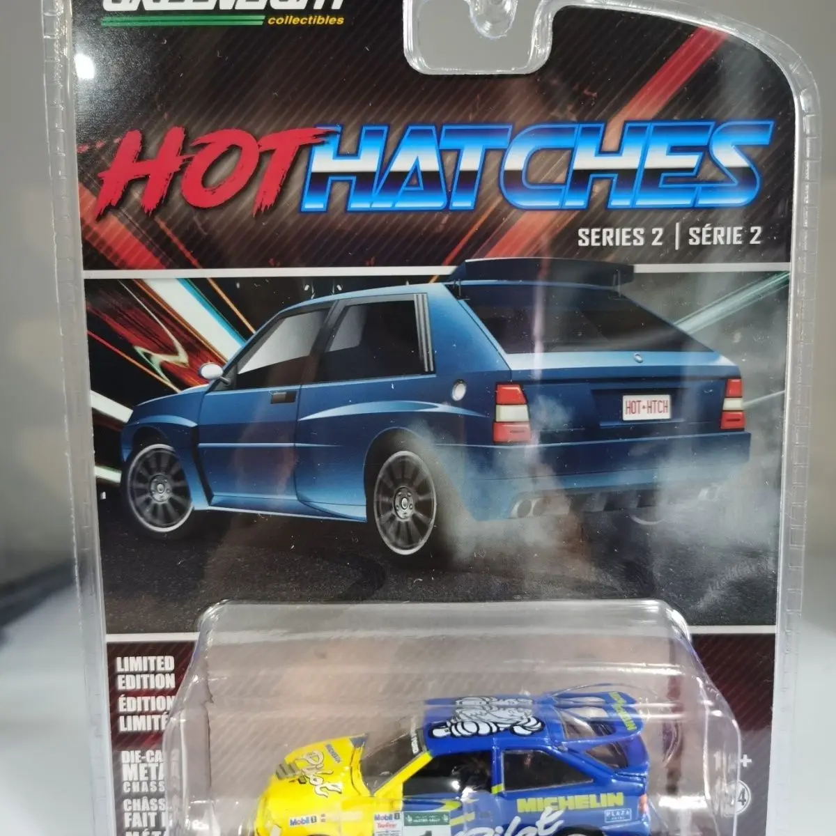 

63020-E Green Light 1/64 1994 Ford EScott RS Bosworth Michelin coating pilot