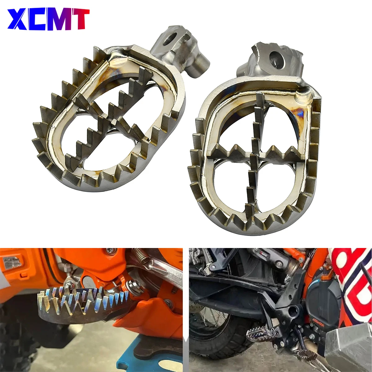 Подножки для мотоцикла Yamaha YZ125 YZ250 YZ250F YZ450F WR250F WR450F YZ 125 250 X FX из титанового сплава TC4