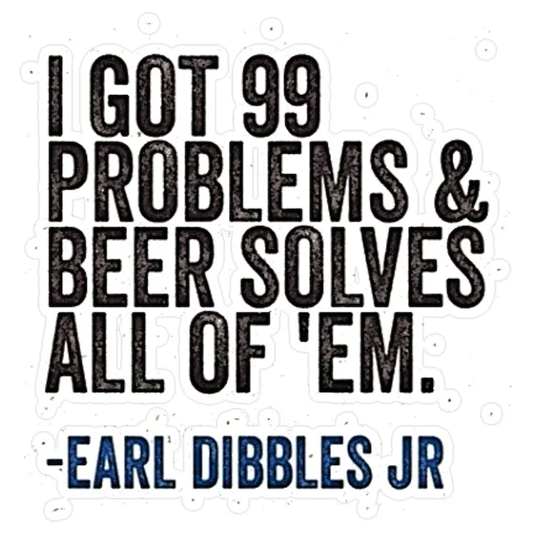 

Декоративная наклейка для ноутбука, Эрл диджджер младший