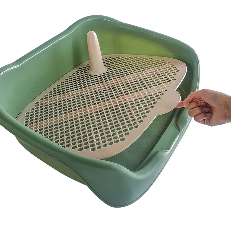 Переносной Туалет для собак пластиковый двухслойный туалет дрессировки и кошек