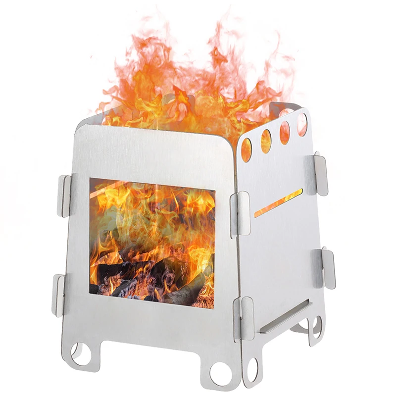 Портативная Походная Плита Со Съемным Грилем Для Барбекю