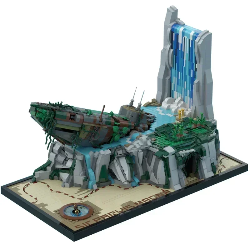 Знаменитая приключенческая игровая модель Moc строительные кирпичи немецкая