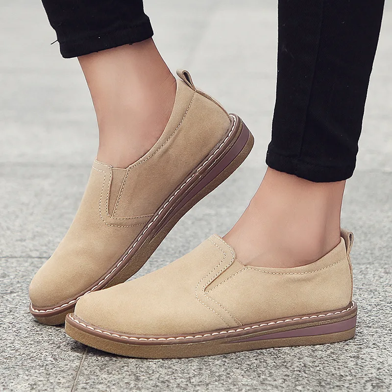 

Women Sneakers Slip on Flat Shoes for Women 2022 Fashion Female British Style Casual Loafers Vulcanized Shoes Zapatos Mujer
