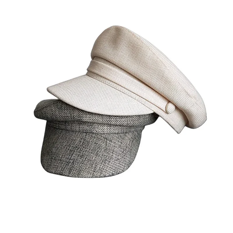 Берет женский в стиле ретро шапка для рисования английском с надписью утиный