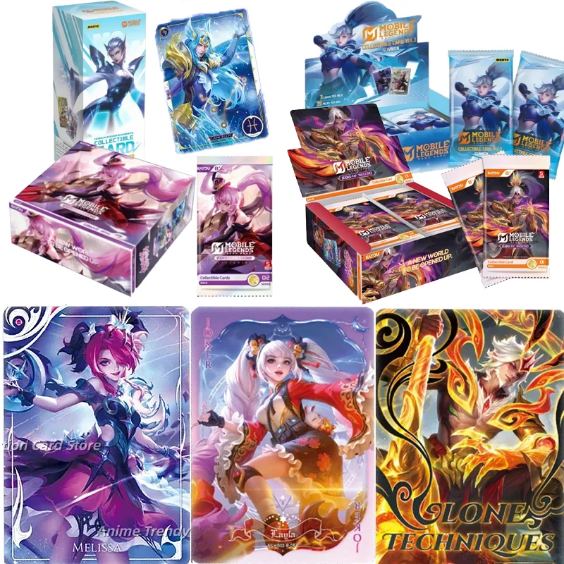 Фото Оригинальные коллекционные карточки KAYOU Mobile Legends (MLBB) на английском языке: серия Star Journey – игрушка-подарок, сувенир по игре №1
