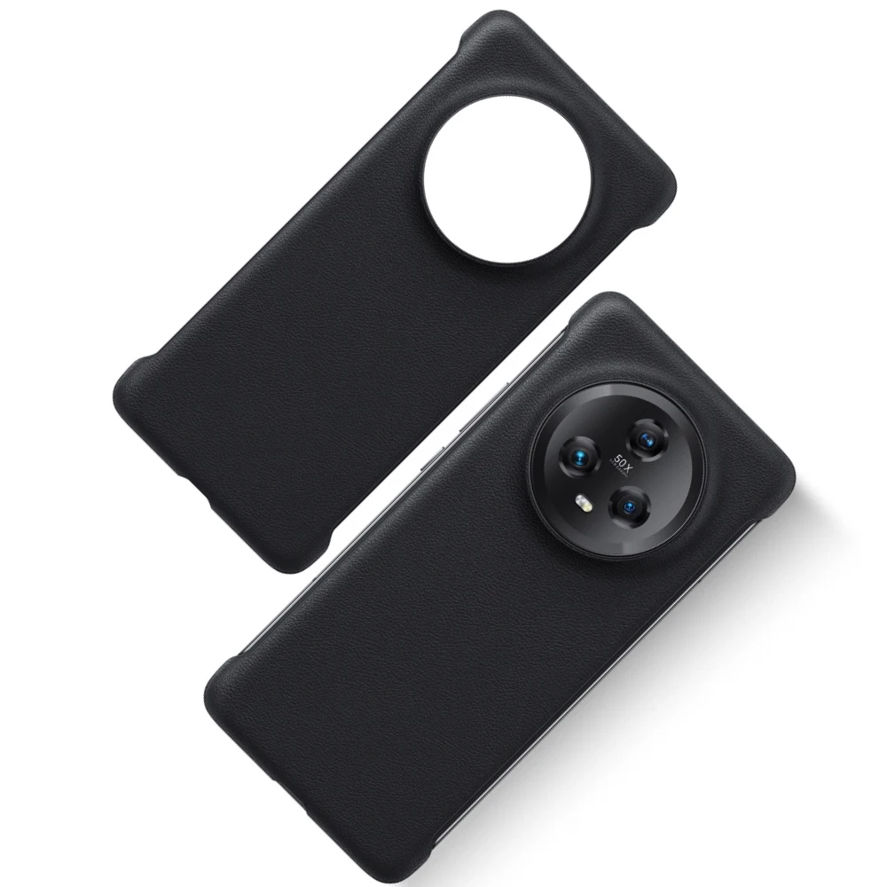 Оригинальный чехол для Huawei Honor Magic 5 Pro из искусственной кожи с перекрестной