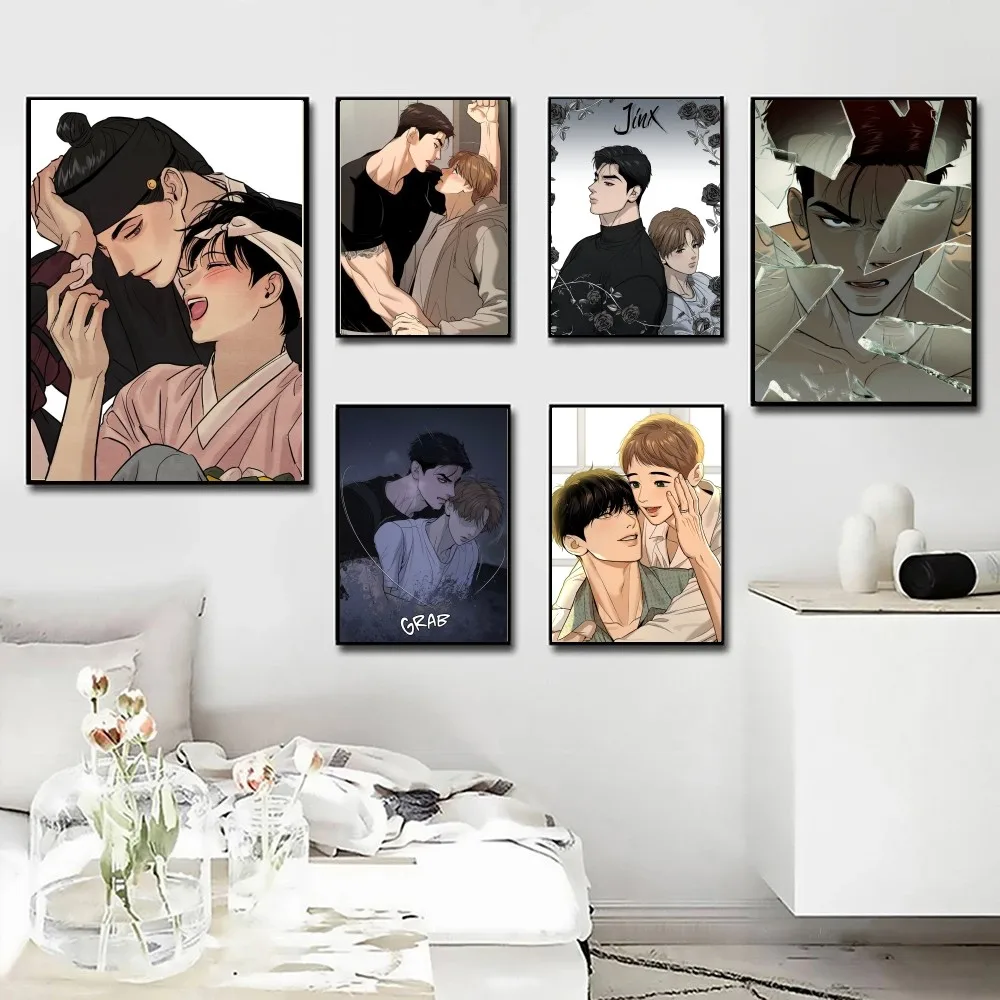 J-Jinx B-BL постер с комиксами настенное искусство домашний декор комнаты цифровая