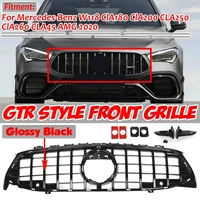 w118 for gtr style grill car front bumper grille grill for mercedes for benz w118 cla180 cla200 cla250 cla260 cla45 for amg 2020