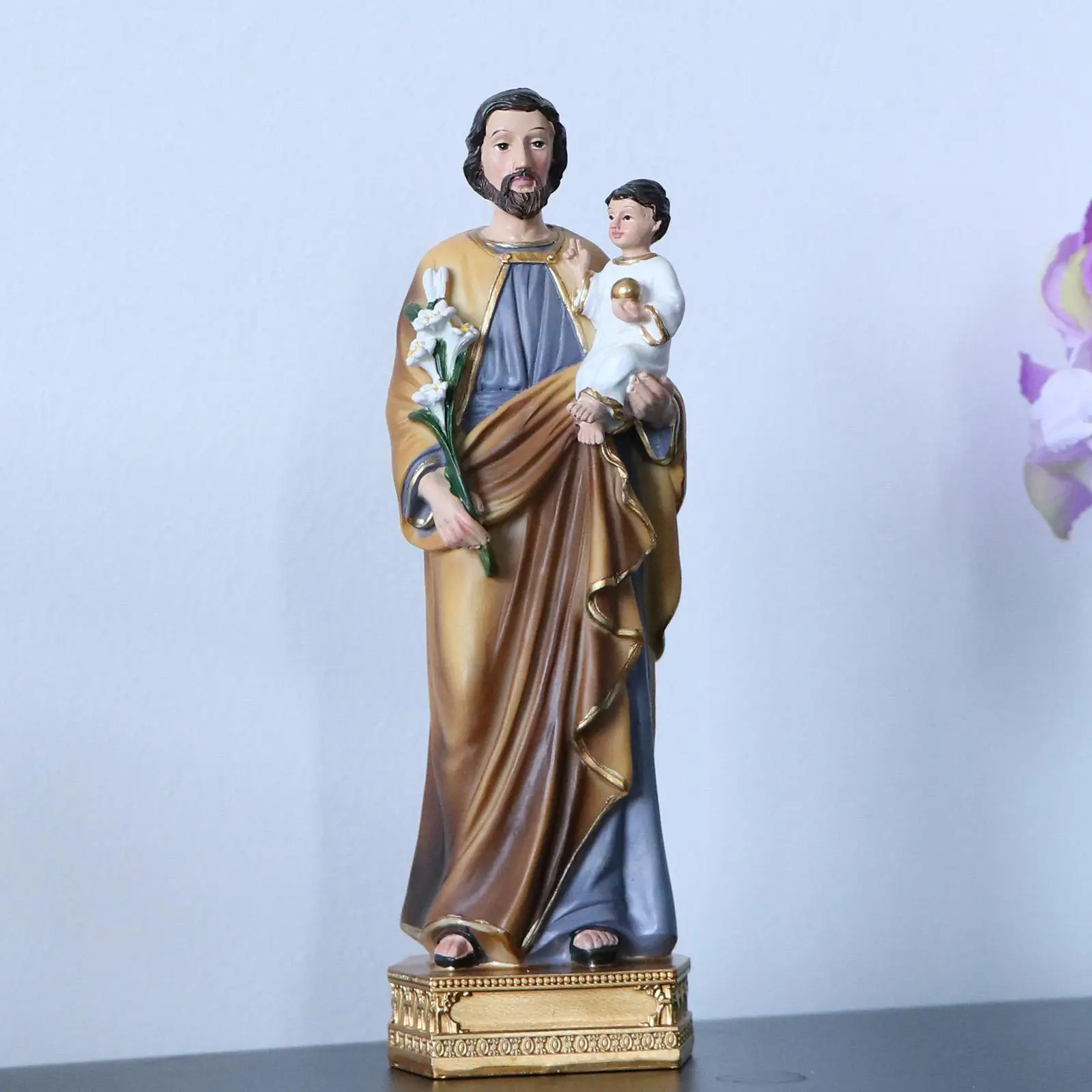 

and Child on Religious Statue Decor Collectibles