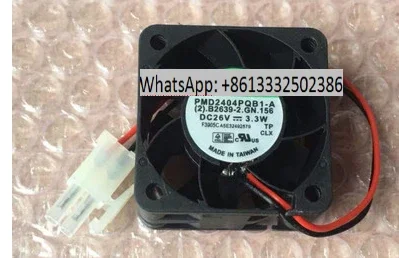 PMD2404PQB1-A (2).B2639.GN.156 DC 26V 3,3 W 2-проводной 40x40x28 мм вентилятор охлаждения сервера