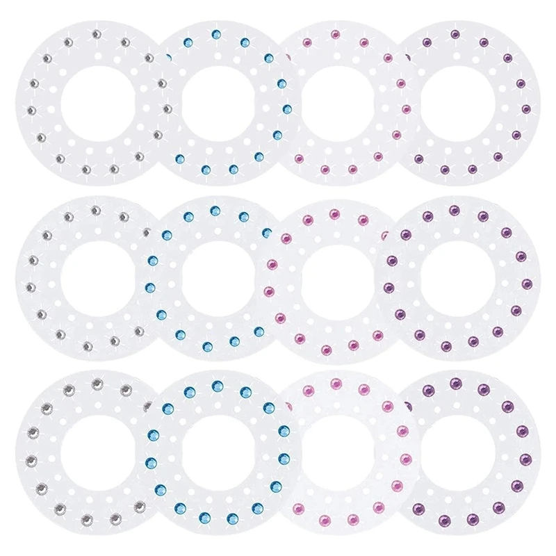 

Glam Styling Tool Gem Refill Set Blingbling Machine Gem Bulk 4Color Popular Sunglasses Bag Decoration Teenager Girl Gift