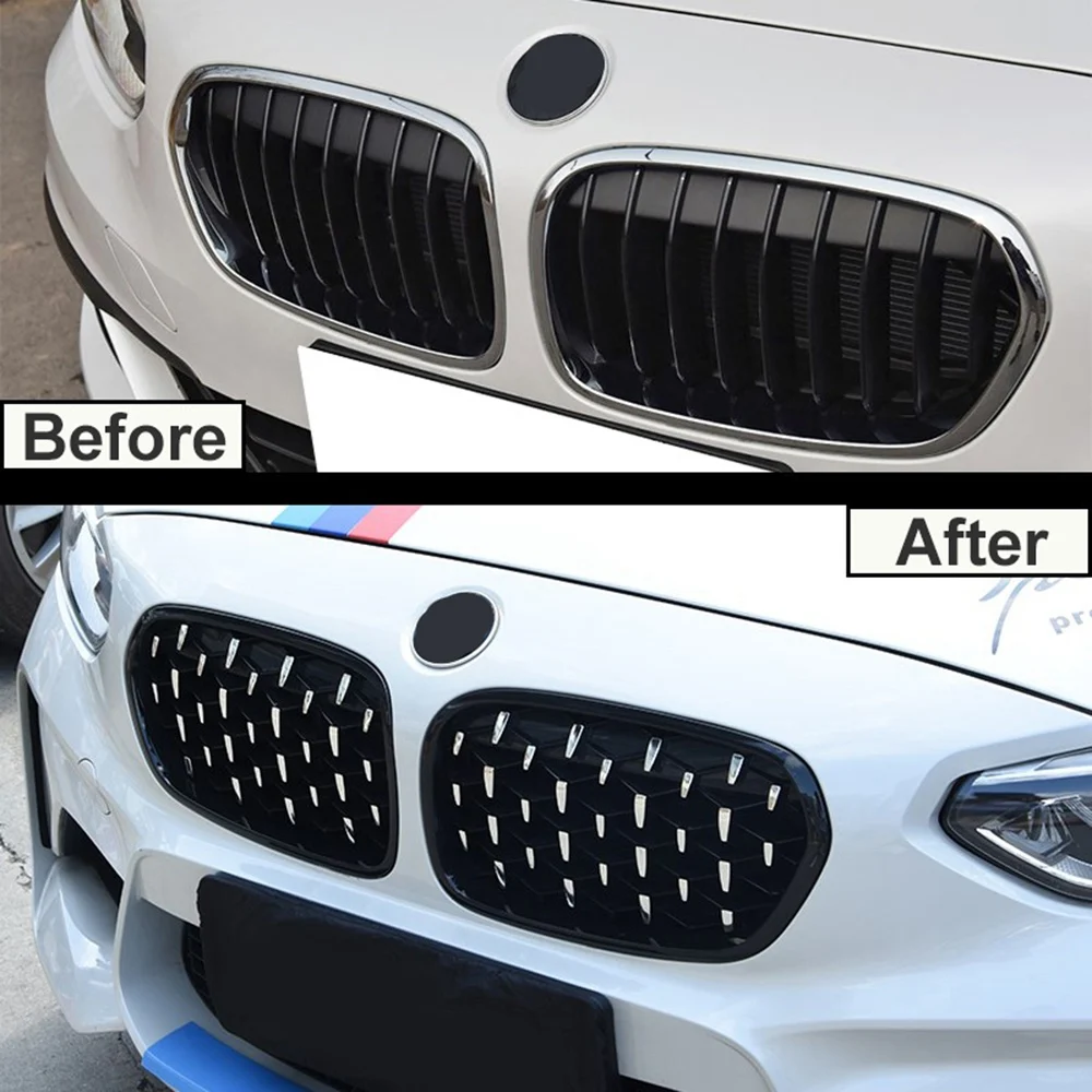 Решетка передней решетки решетка градиента передняя для Bmw Серия 1 F20 F21 Lci 2015-17