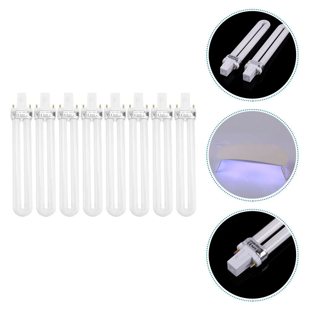 

Lamp Nail Bulb Replacement Manicure Bulbs Dryer Set Polish Led 9W Curing Nails Tube Technician Lampara Opi Resin Lamps Tools