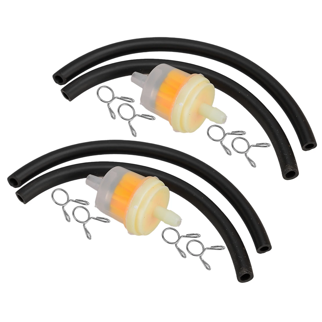 Новинка 2 комплекта 6 мм 1/4 дюйма встроенный бензиновый топливный фильтр с