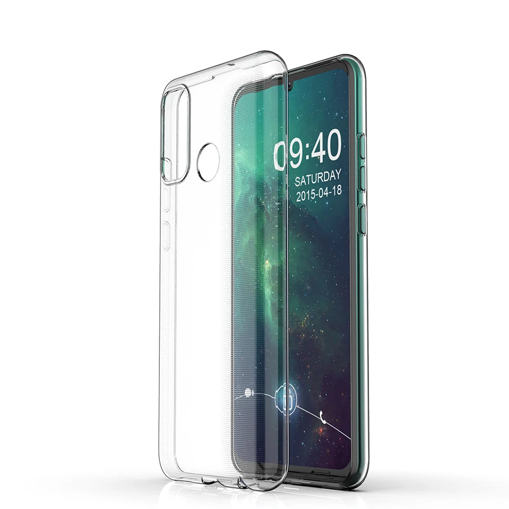 

Soft TPU Transparent Phone Case For Huawei P Smart 2020 2021 Honor 10X Lite X10 Y5P Y6P Y7P Y7A Y9A Y8S Nova 6 7 8 se Back Cover