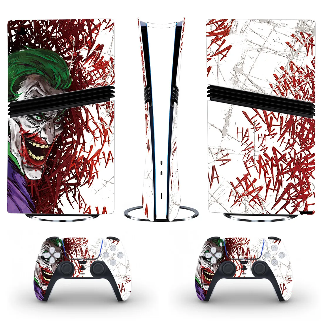 Новая пленка-наклейка (скин) для PS5 Slim (дисковая и цифровая версии), консоли и 2 контроллеров, виниловая наклейка для PS5 Pro (дисковая версия) (art.: 3920d8fcbd206) - 3920d8fcbd206