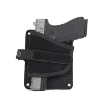 concealed carry tactical gun holster left right hand belt waist bag board car bedside table chair hidden handgun holder
