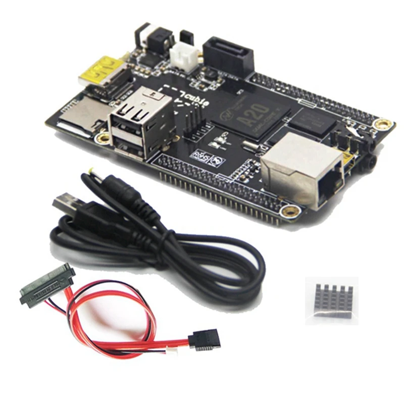 

1 Set Development Board Dual-Core Development Board Cubieboard2 Dualcard Version 1GB DDR3 8G Emmc Support Android/Linux