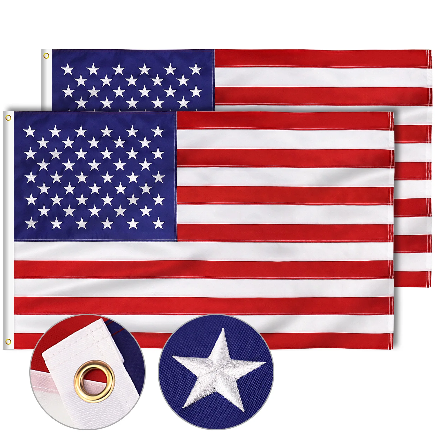 

10 Pcs 90x150 CM American Flag USA Flag Blue Line USA Police Flag