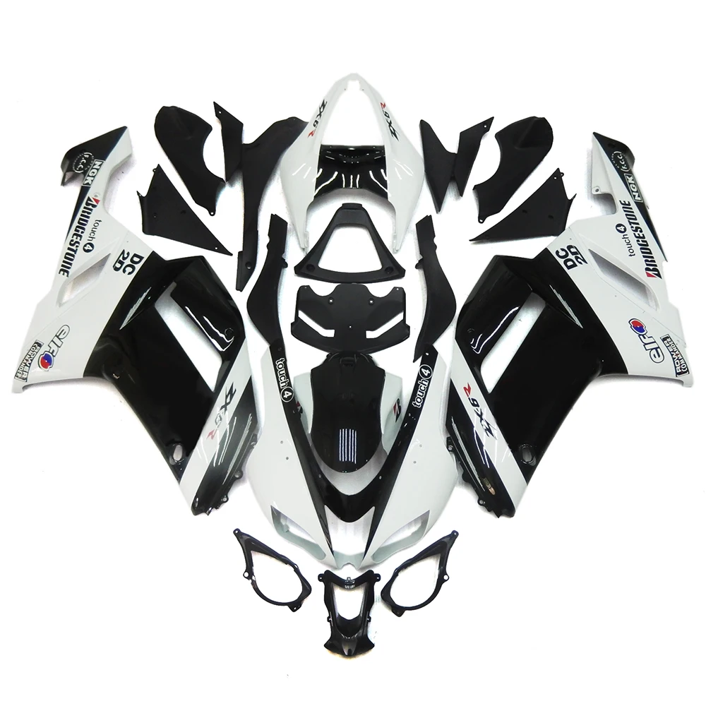 

Motorcycle Full Fairing Kit For Kawasaki Ninja 636 Ninja636 ZX6R ZX-6R ZX 6R 2007 2008 ABS Injection Bodywork Cowl Accessories