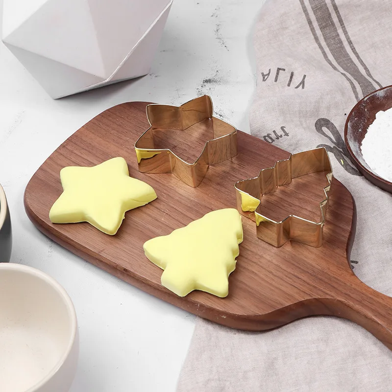 

New Baking Tools Cookie Mold Stainless steel Biscuit Mould Fondant Cake Mold DIY Pastry Cookie Cutters Cake Kitchen Accessories