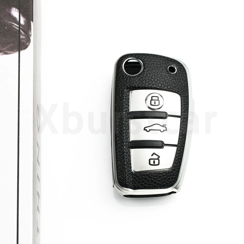 

Авто автомобильные аксессуары для смарт-ключей, чехол для ключей для Audi A1 A3 8P TT Q3 Q2 Q7 TTS R8 S3 S6 RS3 RS6 A4 B7 A6 C5 C6