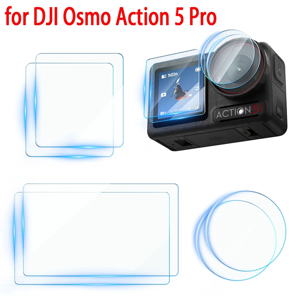 Ультрапрозрачное закаленное стекло для защиты экрана + защита объектива