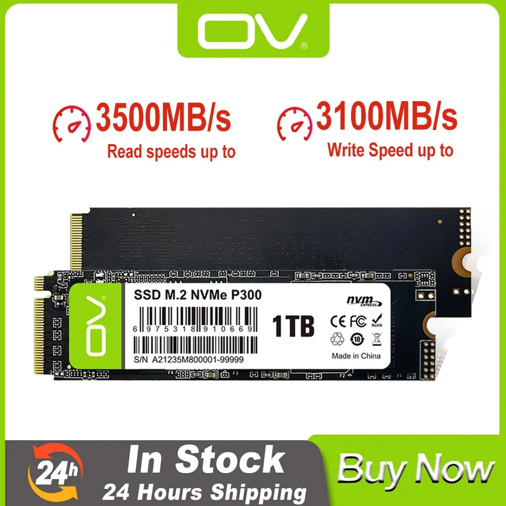 Твердотельный накопитель OV 3500 Мб/с M.2 NVMe SSD 512 ГБ 1 ТБ 2280 PCIe