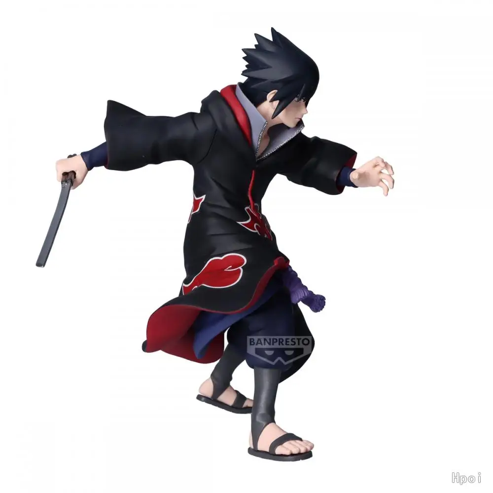 Bandai Original NARUTO Shippuden VIBRATION STARS Killer Bee Uchiha Sasuke Аниме Фигурки Игрушки Для Мальчиков