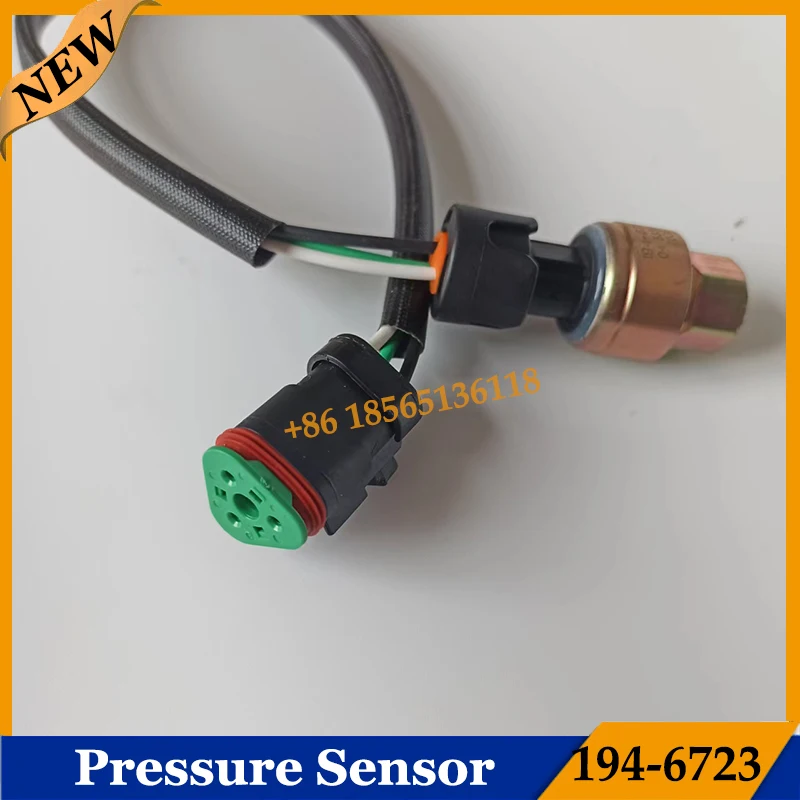 Датчик давления высокого качества 194-6723 1946723 для гусеничного экскаватора 3126 3126B