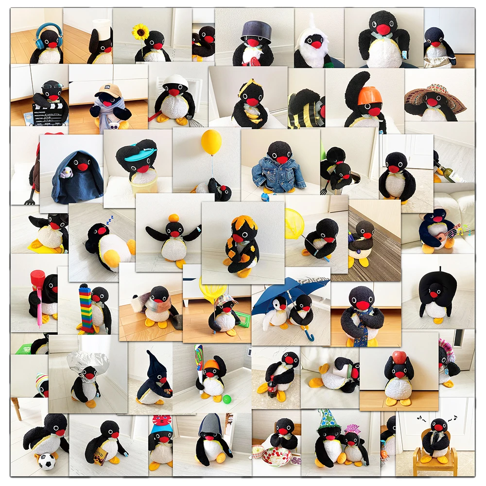 Ретро наклейки Pingu