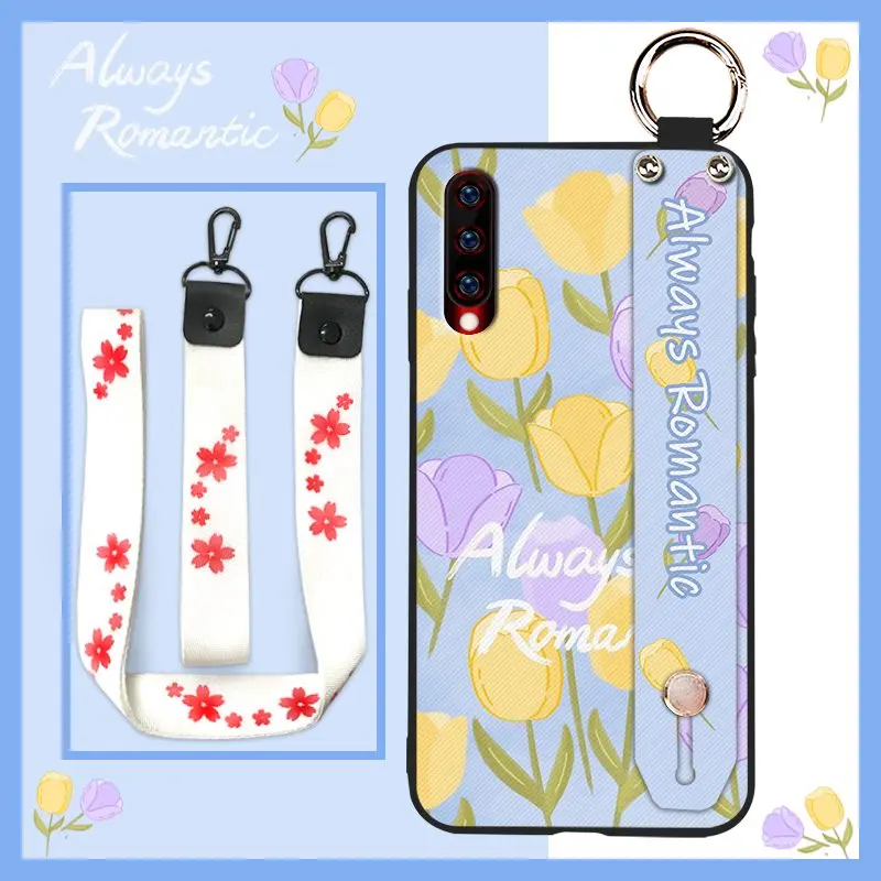 for girls shockproof phone case for umidigi x fashion design phone holder painting flowers soft case free global shipping
