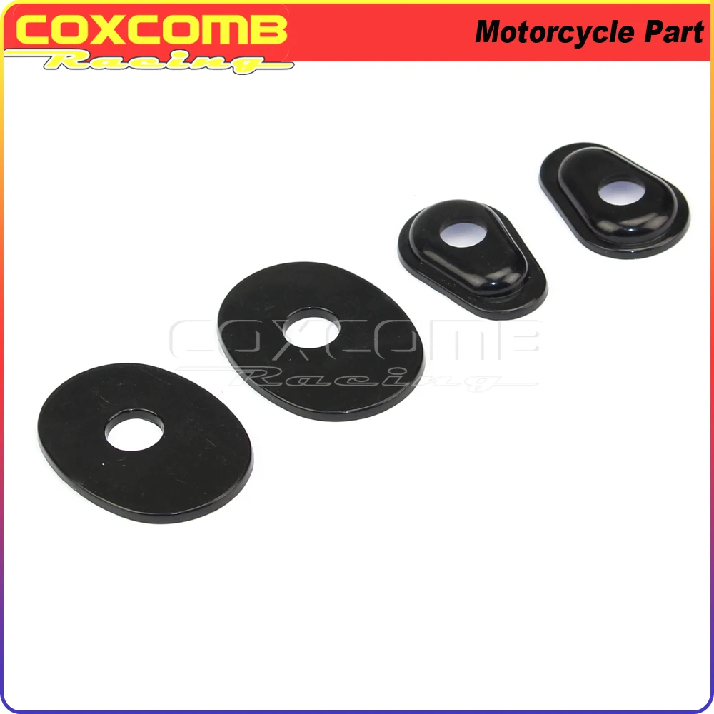 

4 шт. адаптер для указателя поворота пластина в отверстие стержень заправка светодиодный поворотник Распорки установочный комплект для Yamaha...