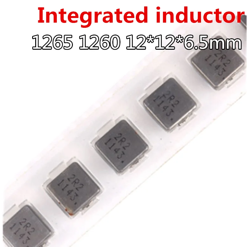 

10pcs SMD Power Inductors 1265 1260 2.2UH 3.3UH 4.7UH 6.8UH 10UH 15UH 22UH 33UH 47UH 68UH 100UH 1R0 Chip Inductor 12*12*6.5mm