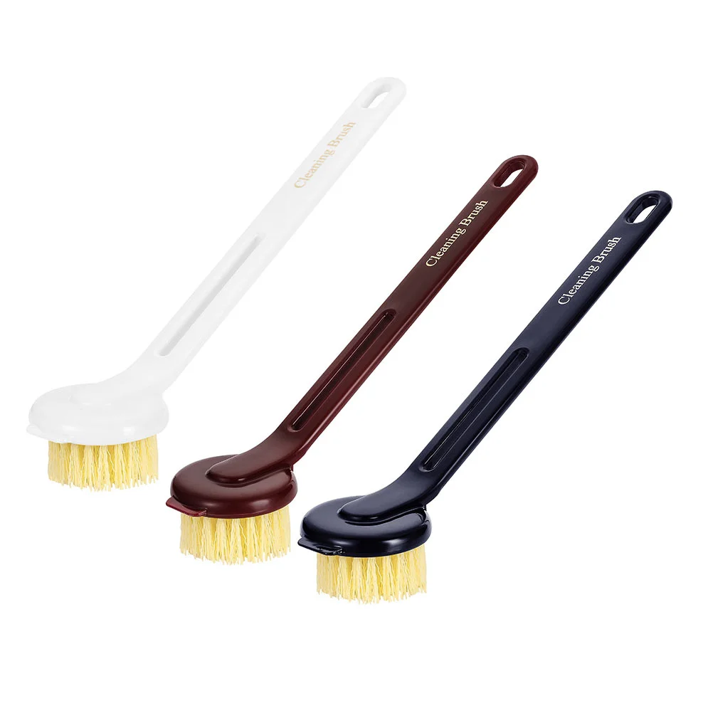 

Brush Dish Scrubber Cleaning Pot Kitchen Scrub Dishwashing Brushes Sink Pan Washing Bathroom Scouring Cleaner Silicone Wok